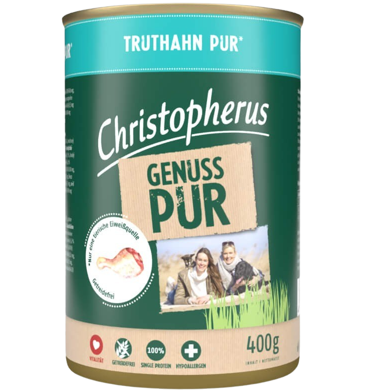 Christopherus Pur - 400 g - Truthahn 
