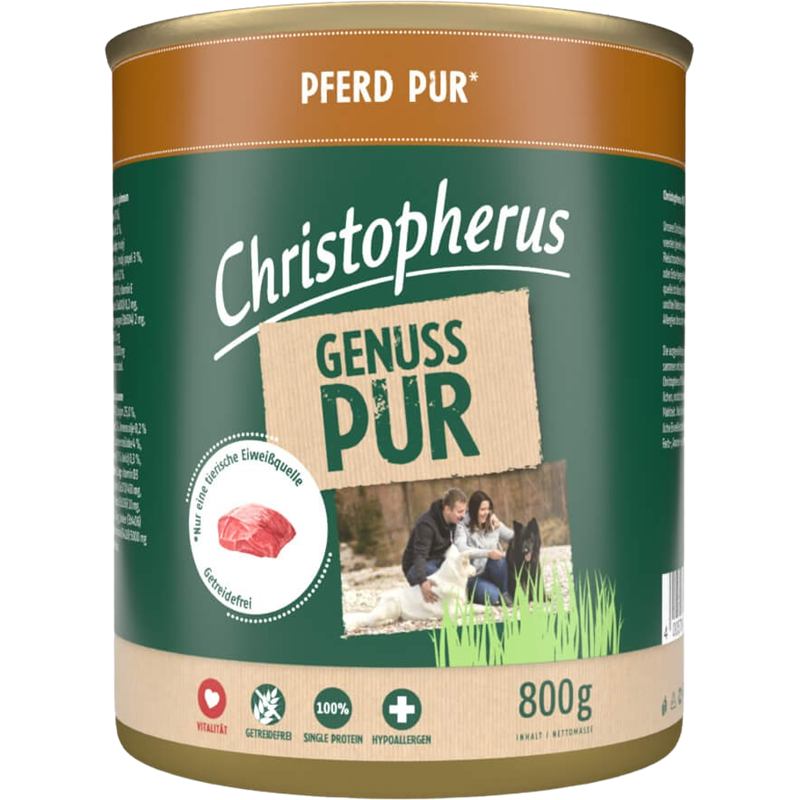 Christopherus Pur - 800 g - Pferd 