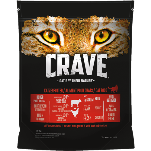 Crave Rind & Huhn Adult - 750 g 