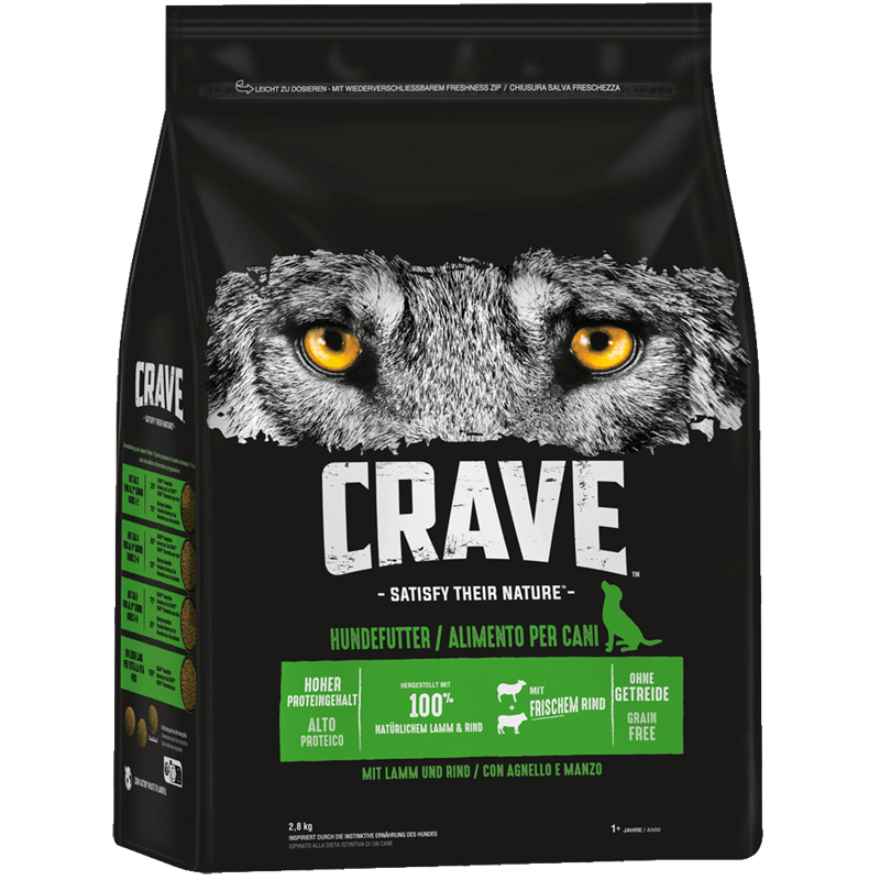 Crave Lamm & Rind Adult - 2,8 kg 