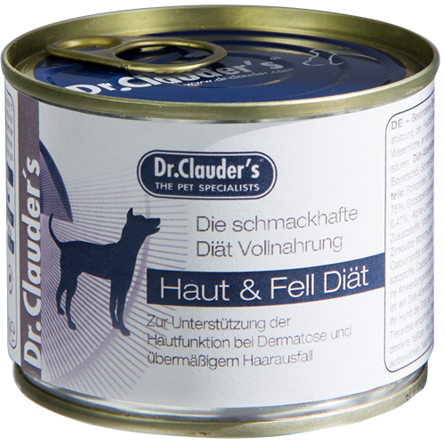 6x Dr. Clauder's Diät FSD Haut & Felldiät - 200 g 