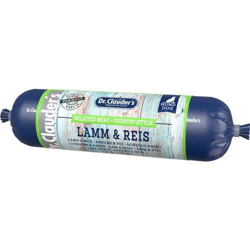 6x Dr. Clauder's Selected Meat Country - 800 g - Lamm & Reis 