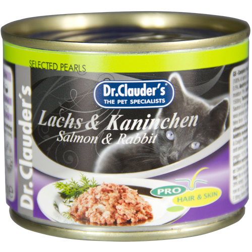 Dr. Clauder's Selected Pearls - 200 g - Lachs & Kaninchen 