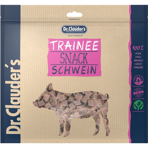 5x Dr. Clauder's Trainee - 500 g - Schweinefleisch 