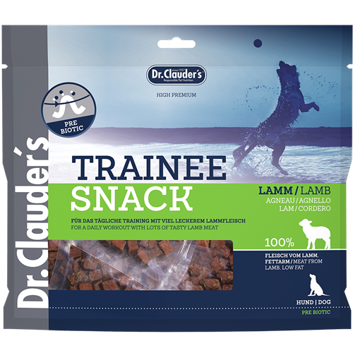 5x Dr. Clauder's Trainee Snacks - 500 g - Lamm 