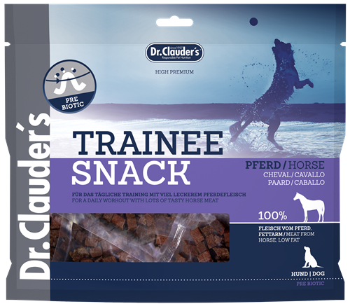 5x Dr. Clauder's Trainee Snacks - 500 g - Pferd 