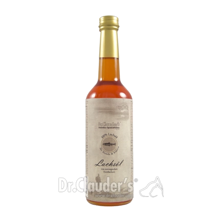 Dr. Clauder's BARF Cat & Dog Lachsöl Traditionell - 500ml 