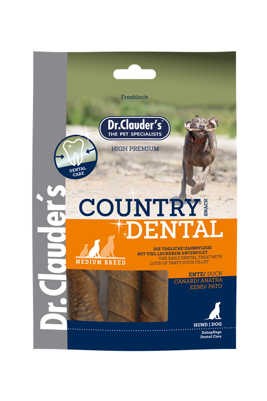 Dr. Clauder's Country Dental Snack - Ente Medium 