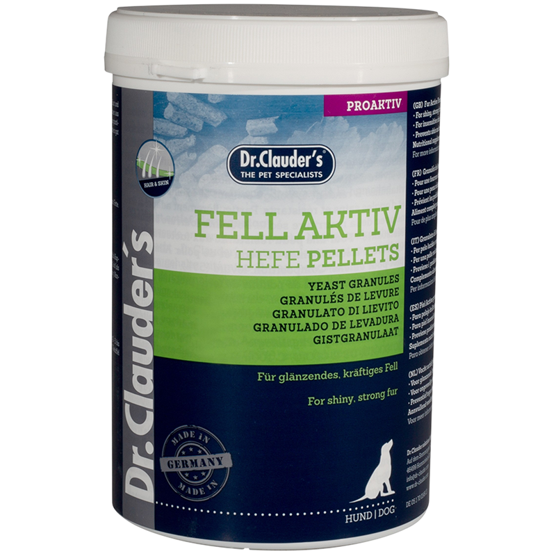 Dr. Clauder's F & C Fell Aktiv Hefe Pellets - 600 g 