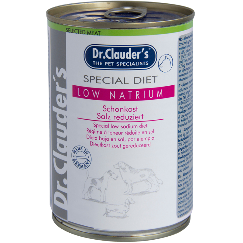 Dr. Clauder's Special Diet - 400 g - Low Natrium 