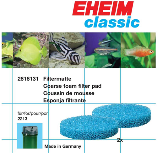EHEIM Filtermatte für Classic 250 - 2 Stück 