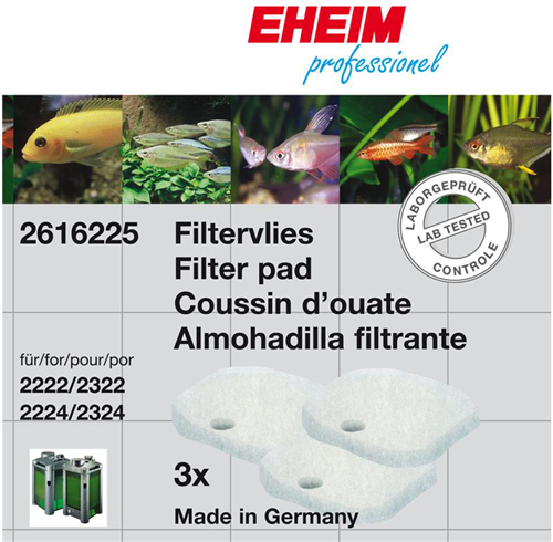 EHEIM Filtervlies für Experience / Professionel 250 & 250T - 3 Stück 