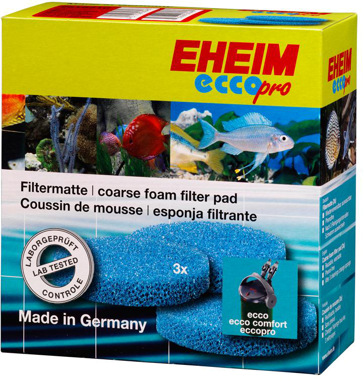 EHEIM Filtermatte für Ecco / Ecco Comfort / Ecco Pro - 3 Stück 