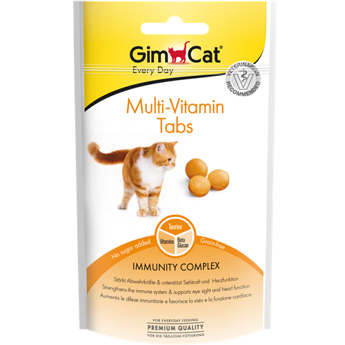 10x GimCat Tabs - 40 g - Multi–Vitamin 