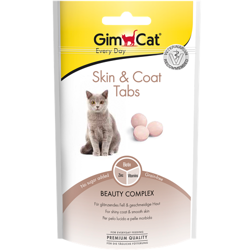 GimCat Tabs - 40 g - Skin & Coat 