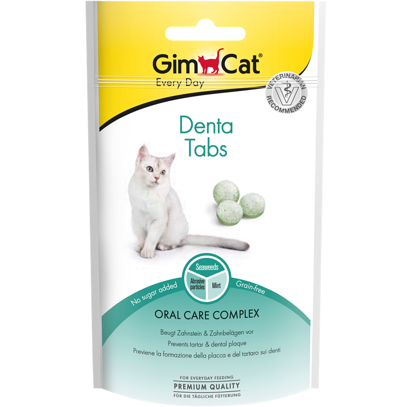 GimCat Tabs - 40 g - Denta 