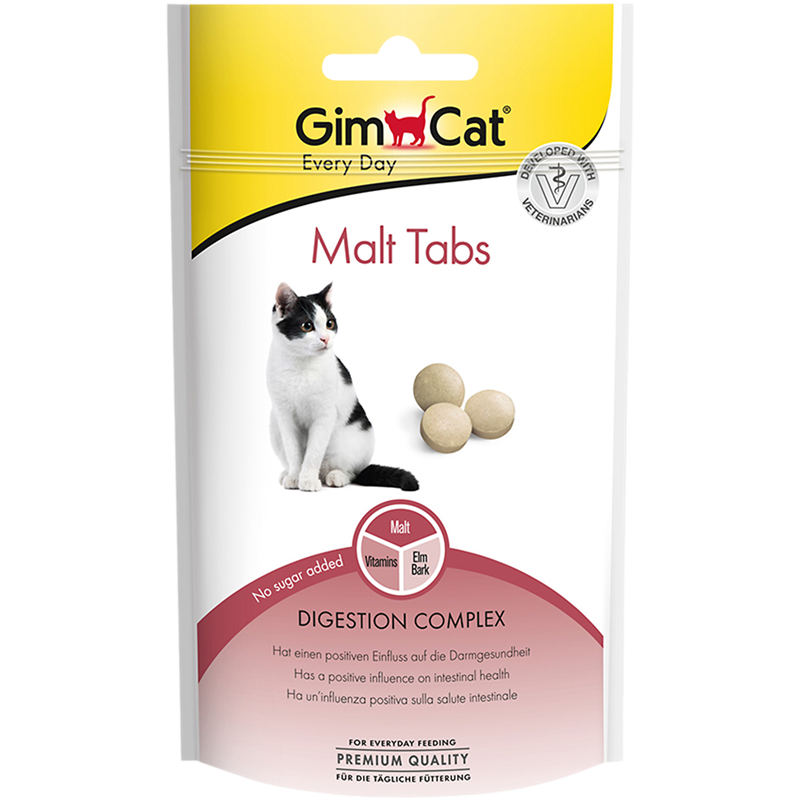 GimCat Tabs - 40 g - Malt 