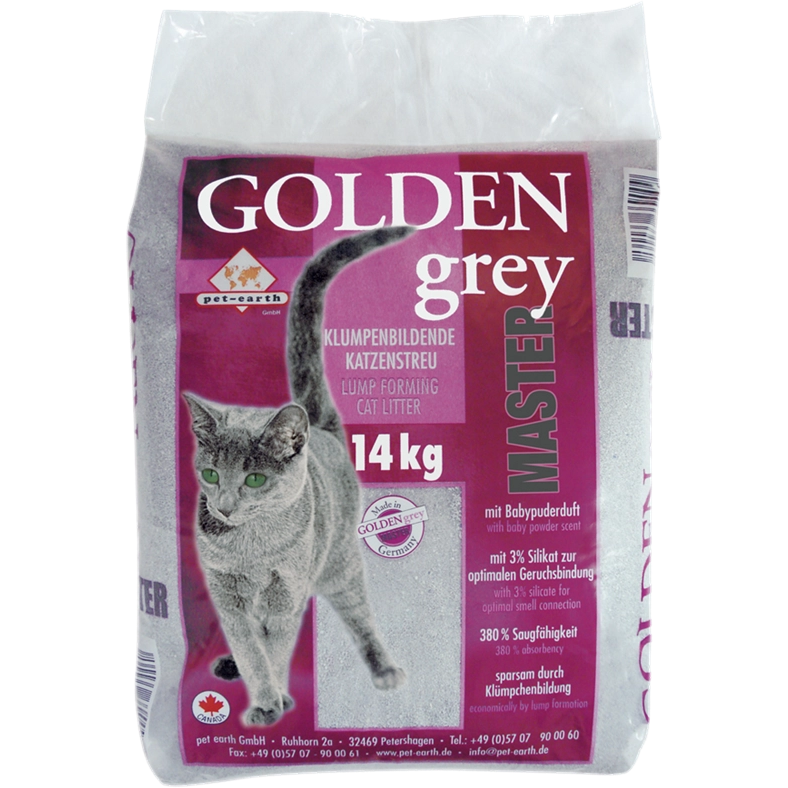 Golden Grey Katzenstreu - 14 kg - Master 