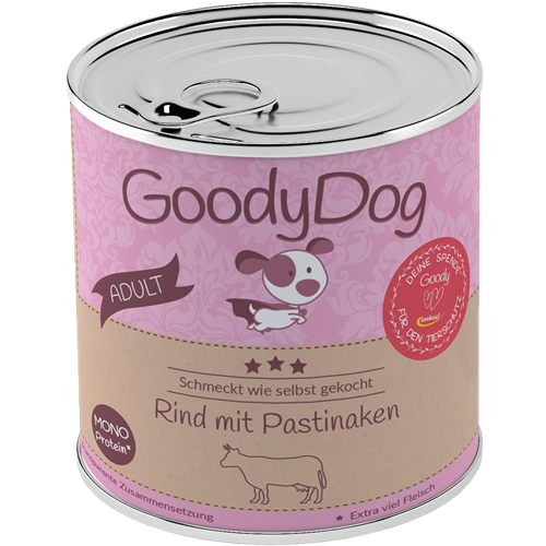 Goody Dog Dose Adult - 800 g - Rind mit Pastinaken 