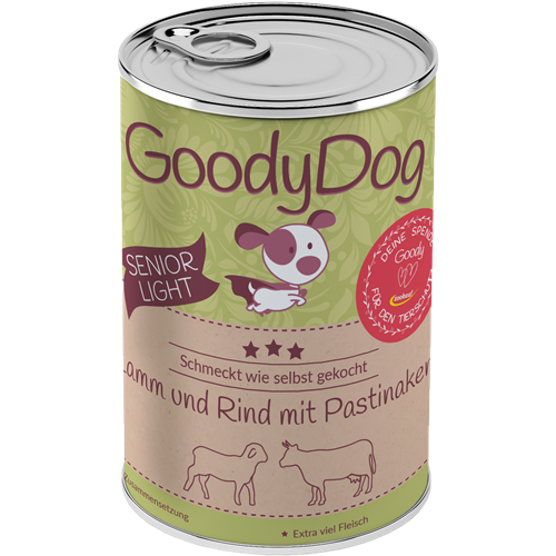 Goody Dog Senior/Light 400 g - Lamm mit Rind & Pastinaken 
