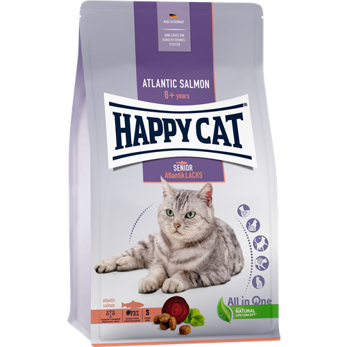 Happy Cat Senior Atlantik Lachs - 1,3 kg 