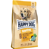 Happy Dog NaturCroq Geflügel pur & Reis 