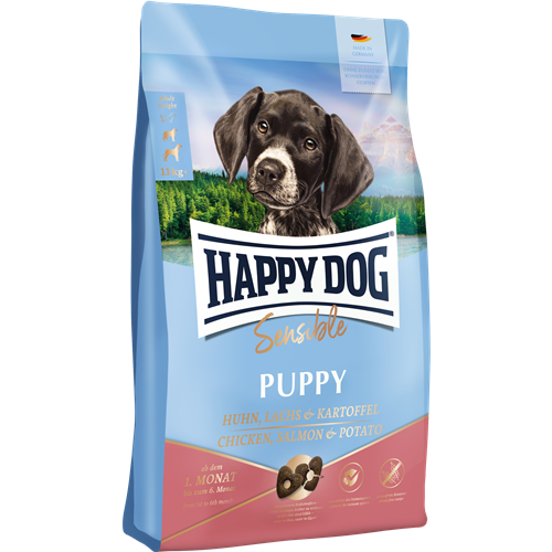 Happy Dog Sensible Puppy Huhn, Lachs & Kartoffel - 1 kg 