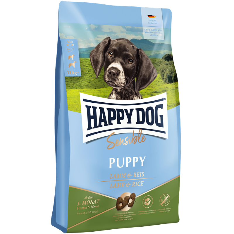 Happy Dog Sensible Puppy Lamm & Reis - 1 kg 