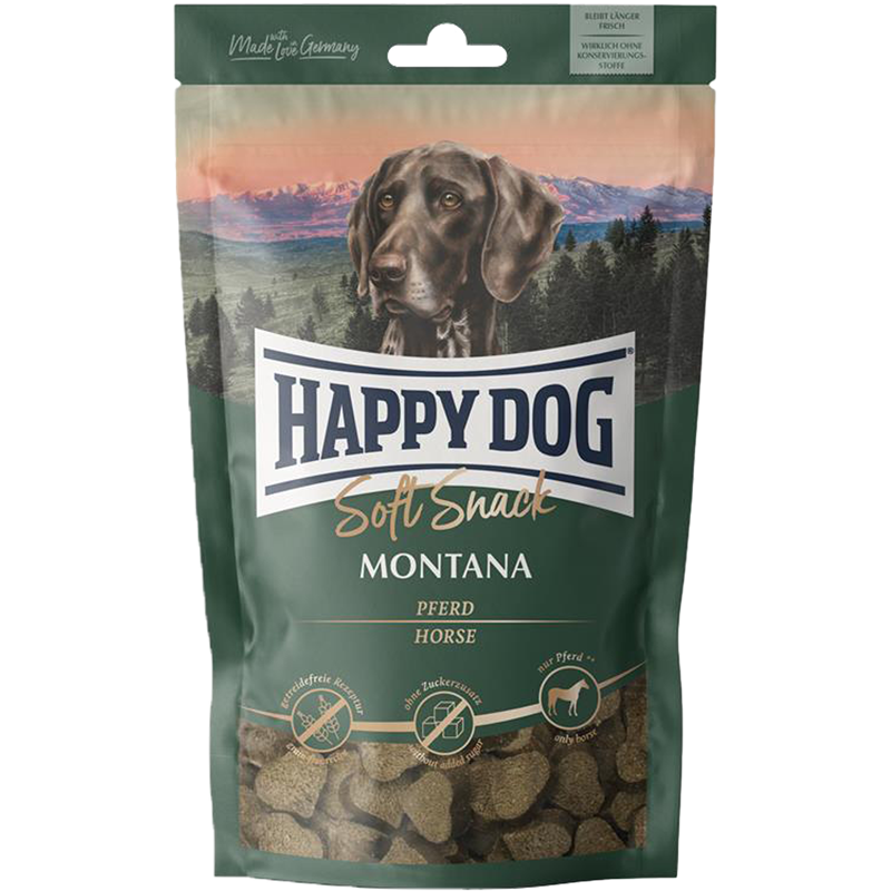 5x Happy Dog SoftSnack - 100 g - Montana 