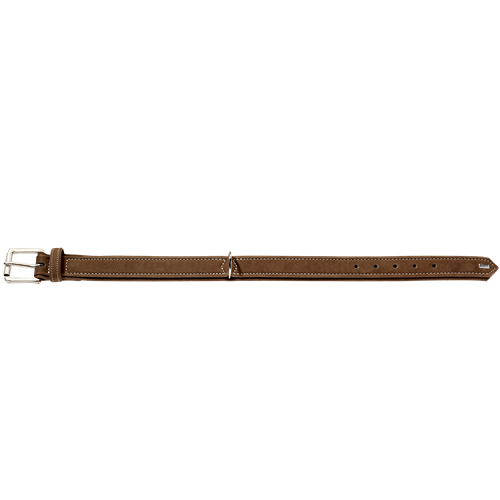 HUNTER Halsband Hunting - braun - M / L (46 – 52 cm) 