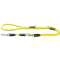 HUNTER Verstellbare Führleine Freestyle - 200 x 1,0 cm - neongelb 