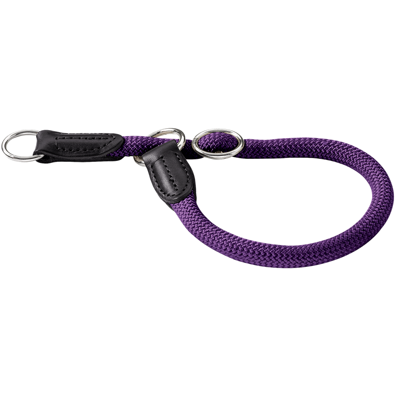 HUNTER Dressurhalsung Freestyle - violett - L (55 cm) 