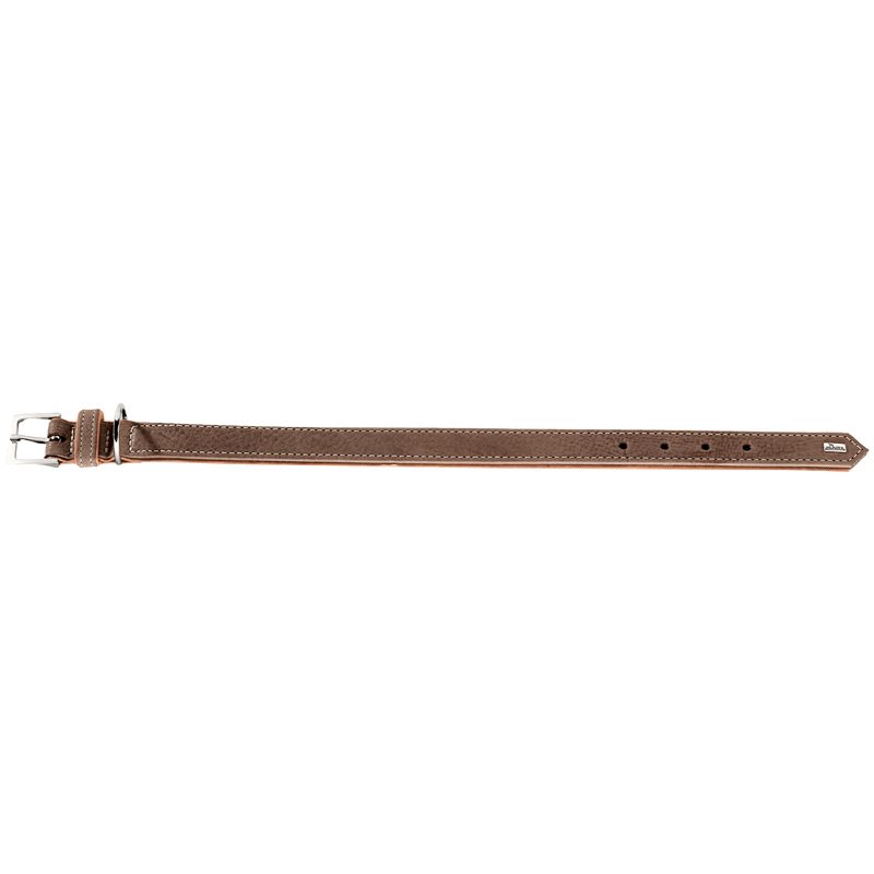 HUNTER Halsband Porto - tabak / cognac - M (42 – 48 cm) 