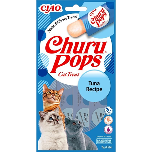 Inaba Churu Pops - 4 x 15 g - Thunfisch 