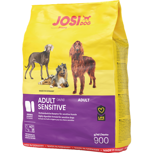 5x Josera JosiDog - Adult Sensitive - 900 g 