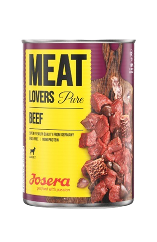 6x Josera Meat Lovers - 800 g - Pure Beef 