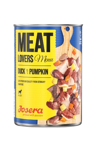 Josera Meat Lovers Menü - 400 g - Duck with Pumpkin 
