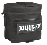 Julius-K9 2 Packtaschen - schwarz