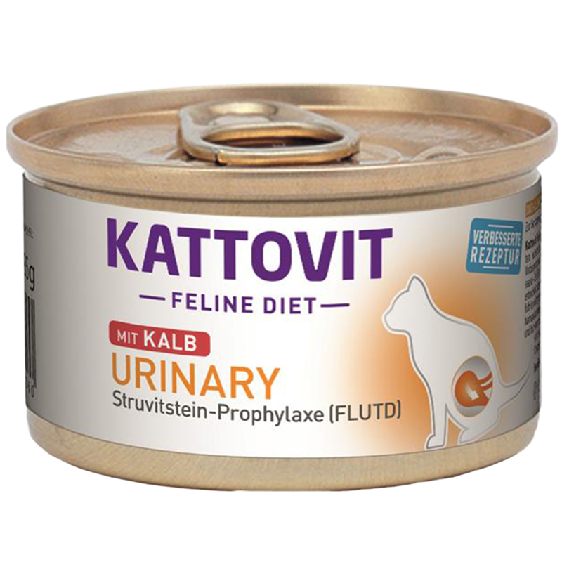 Kattovit Feline Diet Dose - 85 g - Urinary Kalb 