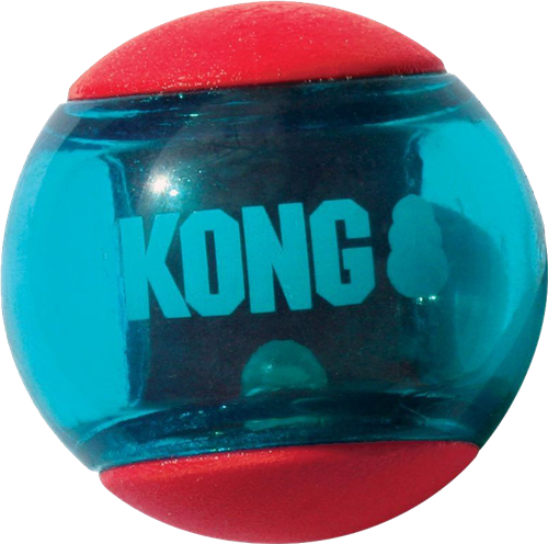 KONG Squeezz Action Ball - rot - Medium 