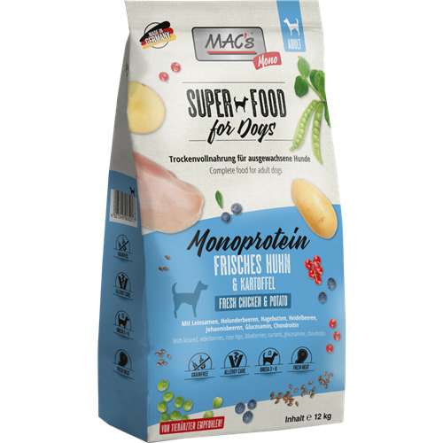 MAC's Dog Monoprotein - Huhn - 12 kg 
