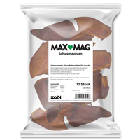 MAX MAG 10 Stück - Schweineohren 