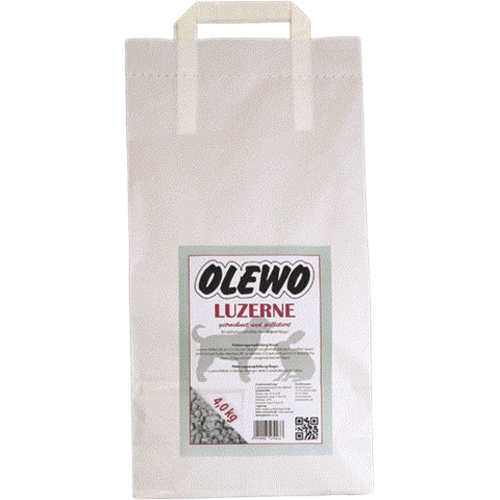 OLEWO Luzerne-Pellets für Hunde und Nager - 4 kg 