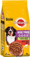 Pedigree Vital Protection - Adult Maxi - Rind & Reis - 15 kg 