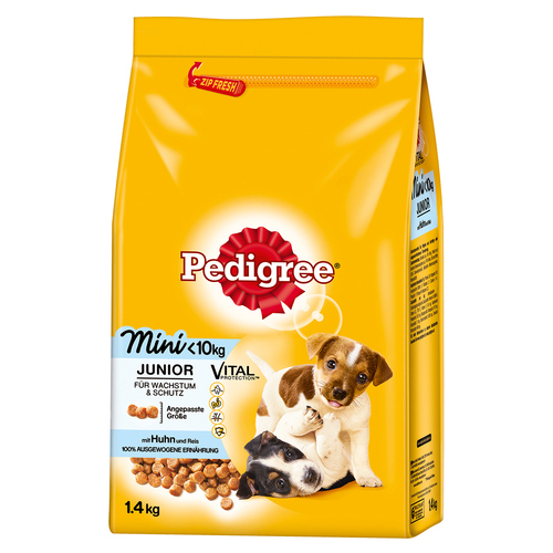 Pedigree Vital Protection - Junior Mini - Huhn & Reis - 1,4 kg 