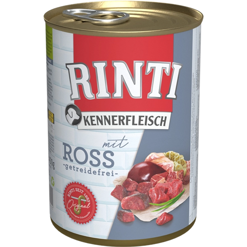 24x Rinti Kennerfleisch - 400 g - Ross 
