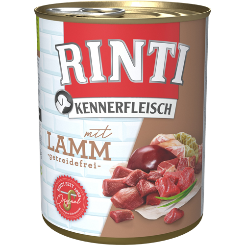 12x Rinti Kennerfleisch - 800 g - Lamm 