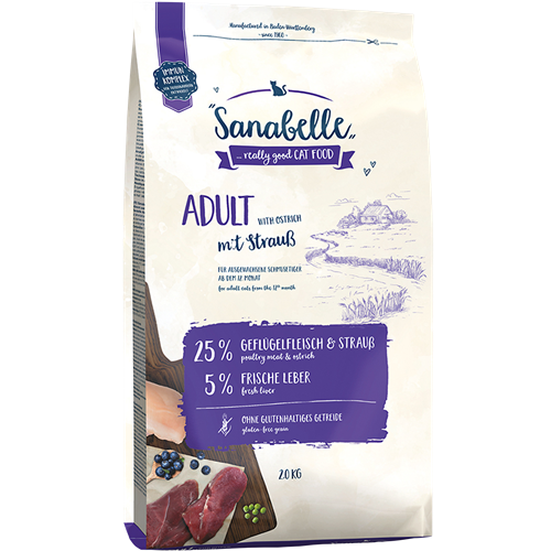 Sanabelle Adult - Strauß - 2 kg 