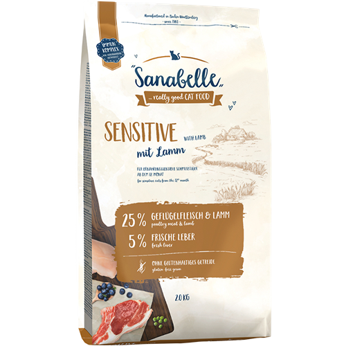 Sanabelle Sensitive - Lamm - 2 kg 