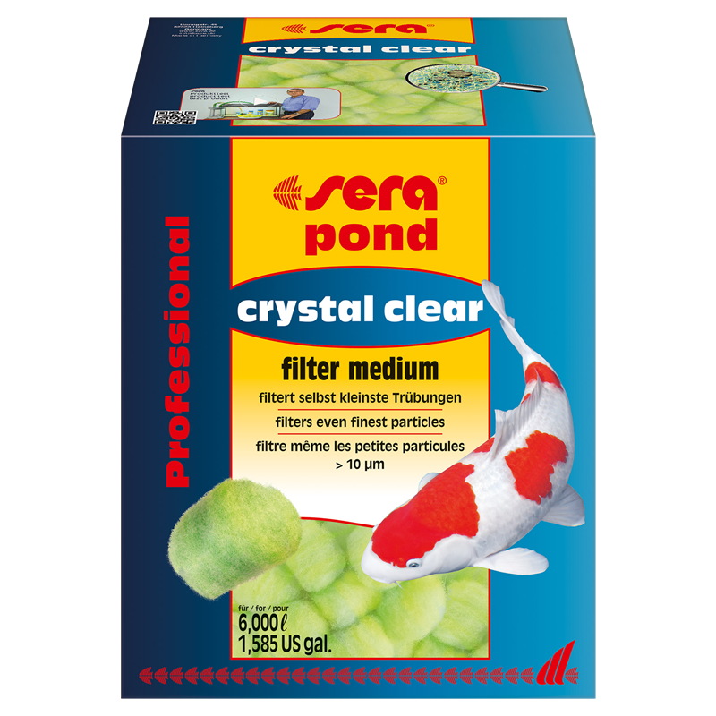 Sera crystal clear Professional filter medium - 350 g 
